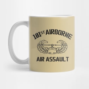 101st Air Assault Black Outline Mug